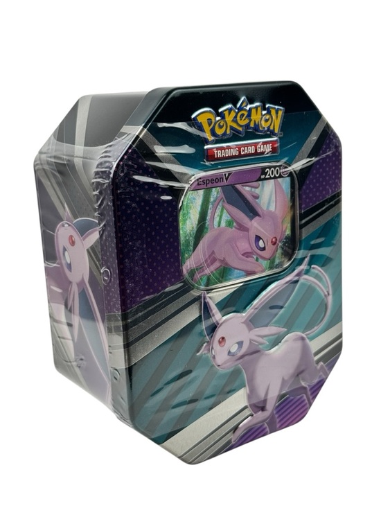 Pokemon Other - NIB Pokémon TCG V Heroes Espeon V Tin Box Sealed Eeveelution Collectible Box New
